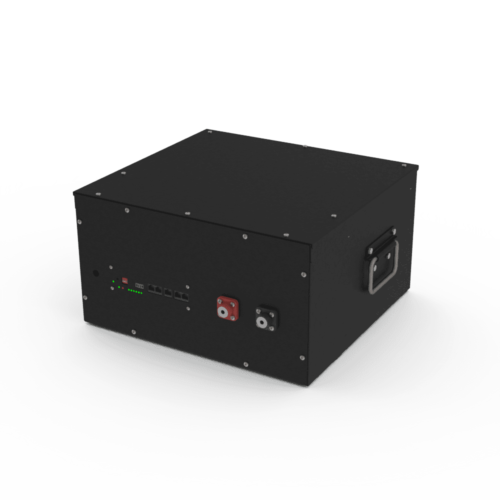 LK-S8-280-1B Корпус для збірки аккумулятора LiFePo4 24V 280-314Ah 8S ЧОРНИЙ - Зображення 1