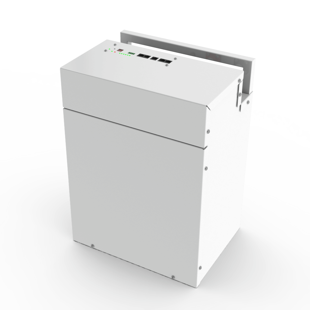 PK-S16-105-1W Корпус для збірки аккумулятора LiFePo4 48V 105Ah 16S БІЛИЙ - Зображення 1