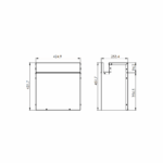 Корпус для збірки аккумулятора LiFePo4 24V 280-314Ah 8S БІЛИЙ - Зображення 4